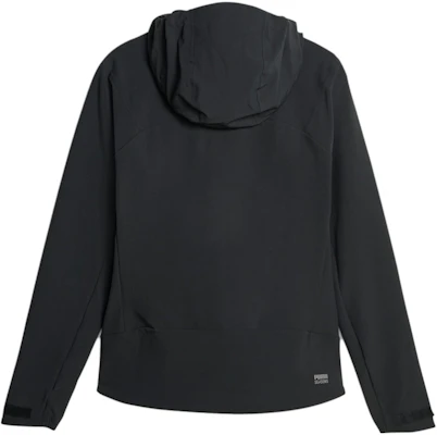 (W) Puma SEASONS Chaqueta Softshell Negra con Capucha Manga Larga Fit Casual Running 524117-01 Lookbook (W) Puma SEASONS Chaqueta Softshell Negra con Capucha Manga Larga Fit Casual Running 524117-01