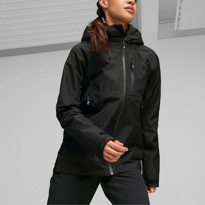 (W) Puma Seasons Stormcell 3L 寬鬆連帽防水外套 黑色 524116-01 Shop (W) Puma Seasons Stormcell 3L 寬鬆連帽防水外套 黑色 524116-01