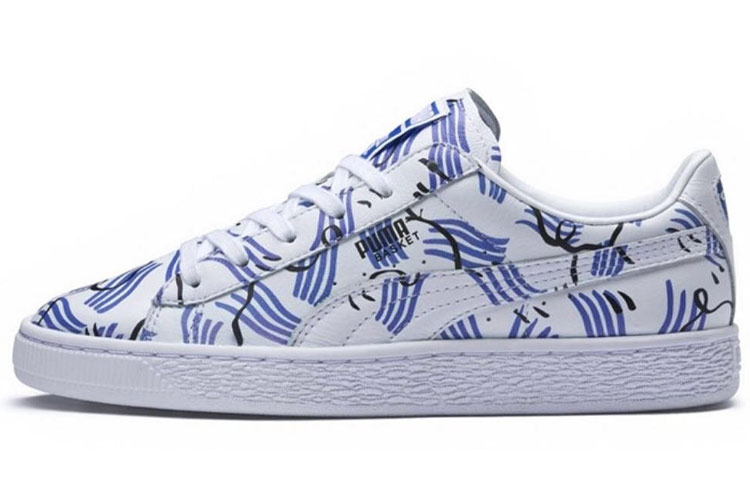 Buy (W) Puma Shantell Martin x Basket "涂鸦白蓝" 365899-01