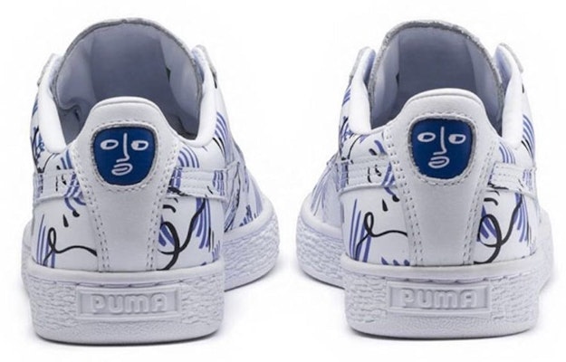 (W) Puma Shantell Martin x Basket 'Grafiti Putih Biru' 365899-01 Shop (W) Puma Shantell Martin x Basket 'Grafiti Putih Biru' 365899-01