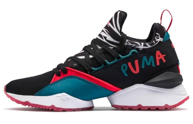 (Women) Puma Shantell Martin x Muse Maia 'Black Red' 367769-01