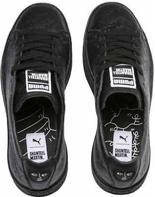 (W) 彪马Shantell Martin联名款黑色麂皮低帮鞋 365896-01 Lookbook (W) 彪马Shantell Martin联名款黑色麂皮低帮鞋 365896-01