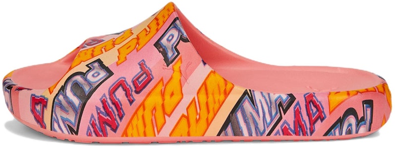 (W) Puma Shibui Cat Slide 'Breaking News' Sandal 386710-01 Buy (W) Puma Shibui Cat Slide 'Breaking News' Sandal 386710-01