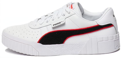(Women) Puma Shoes Skate shoes 'White Red' 370717-02 (Women) Puma Shoes Skate shoes 'White Red' 370717-02