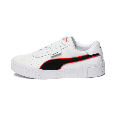 (W) Puma Shoes Skate shoes 'White Red'