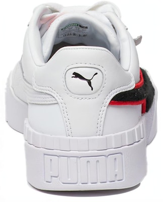 (Women) Puma Shoes Skate shoes 'White Red' 370717-02 Lookbook (Women) Puma Shoes Skate shoes 'White Red' 370717-02