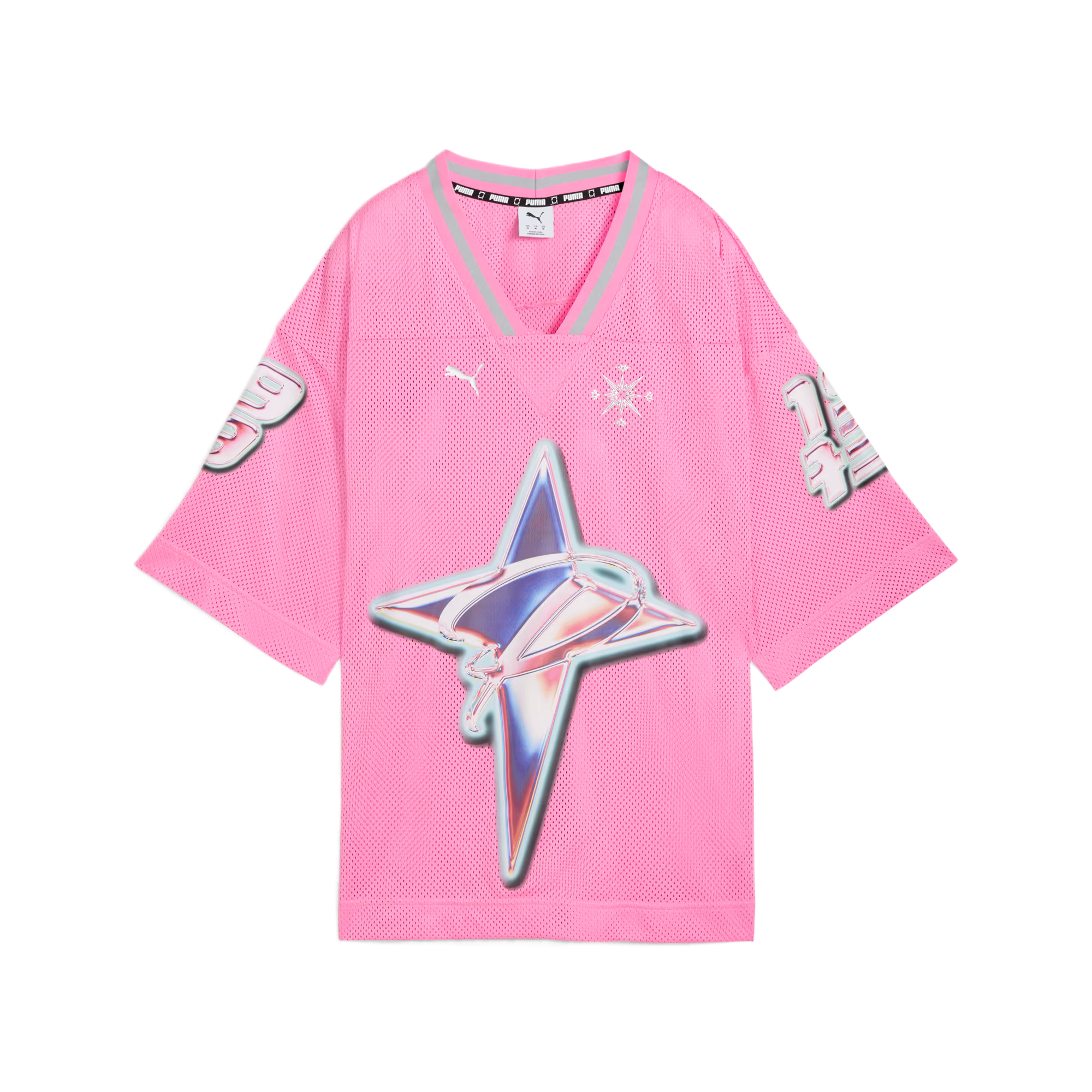 (Women) PUMA Shooting Stars Breathable Graphic Basketball T-Shirt. 632851-02