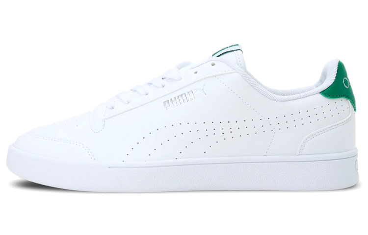 (W) Puma Shuffle One8 'White Green'
