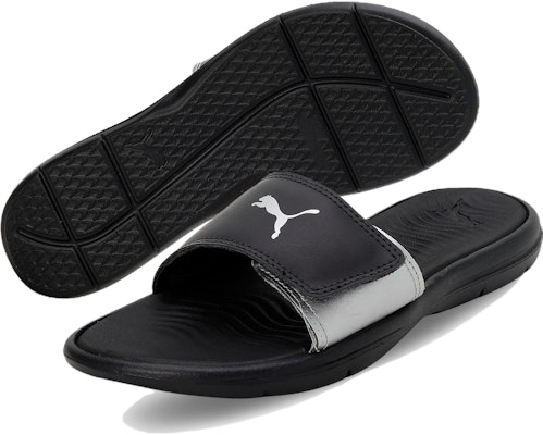 (W) 彪马Silvia V3 '黑银' 388055-02 Lookbook (W) 彪马Silvia V3 '黑银' 388055-02