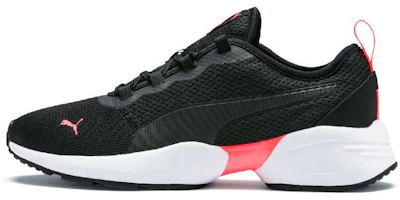 (Women) Puma Sirena Sport Black Sneakers Black 370550-01 (Women) Puma Sirena Sport Black Sneakers Black 370550-01