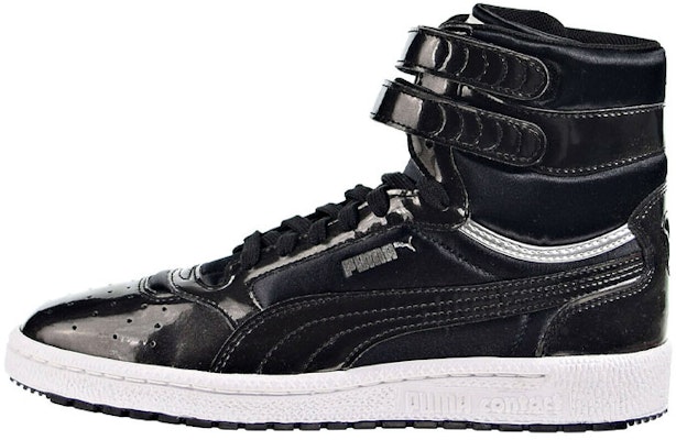 Puma Sky II Hi "爆炸套裝" 減震防滑 高筒休閒板鞋 女款 黑 Buy Puma Sky II Hi "爆炸套裝" 減震防滑 高筒休閒板鞋 女款 黑