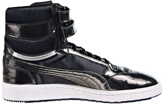Puma Sky II Hi "爆炸套裝" 減震防滑 高筒休閒板鞋 女款 黑 Order Puma Sky II Hi "爆炸套裝" 減震防滑 高筒休閒板鞋 女款 黑