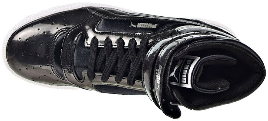 Puma Sky II Hi "爆炸套裝" 減震防滑 高筒休閒板鞋 女款 黑 Lookbook Puma Sky II Hi "爆炸套裝" 減震防滑 高筒休閒板鞋 女款 黑