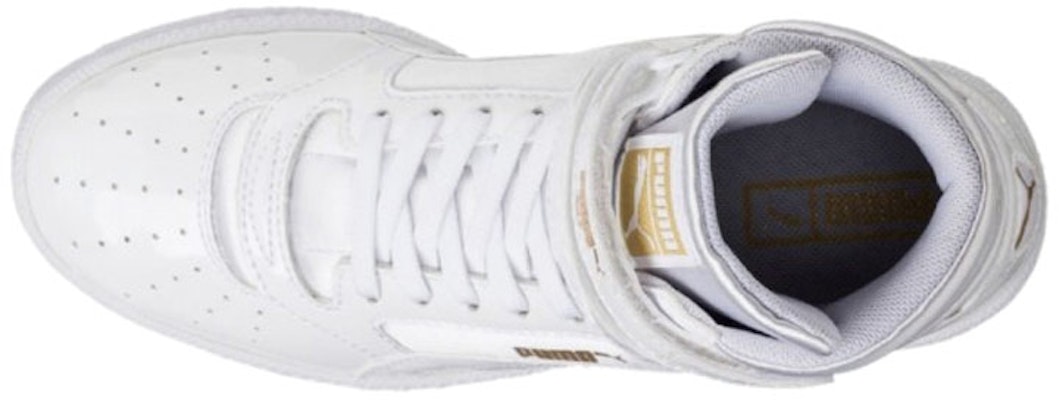 Puma Sky Ii Hi "炸裂系列" 時尚萬用 高筒休閒板鞋 女款 白 Lookbook Puma Sky Ii Hi "炸裂系列" 時尚萬用 高筒休閒板鞋 女款 白