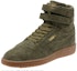 Lookbook (W) Puma Sky 2 Tinggi Nubuck 'Burnt Olive' 364395-02