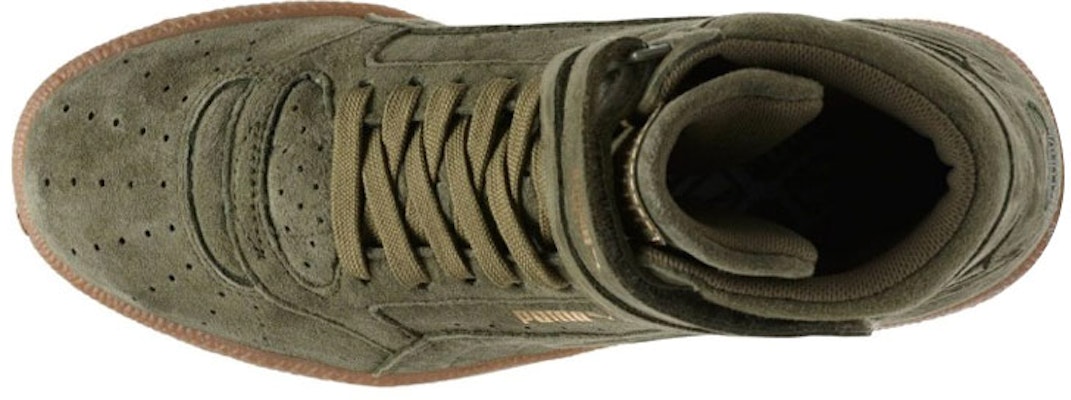 (W) Puma Sky 2 Tinggi Nubuck 'Burnt Olive' 364395-02 Shop (W) Puma Sky 2 Tinggi Nubuck 'Burnt Olive' 364395-02