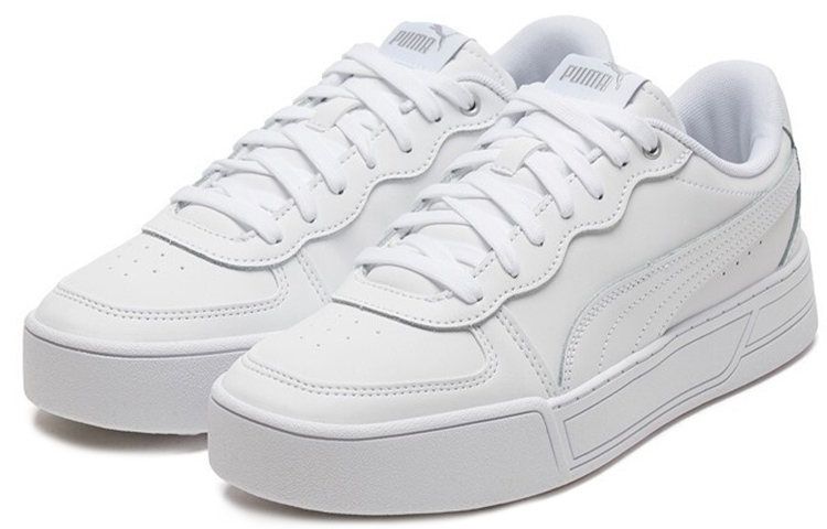 Shop (W) Puma Skye ''Bianco Argento Grigio'' 374764-01