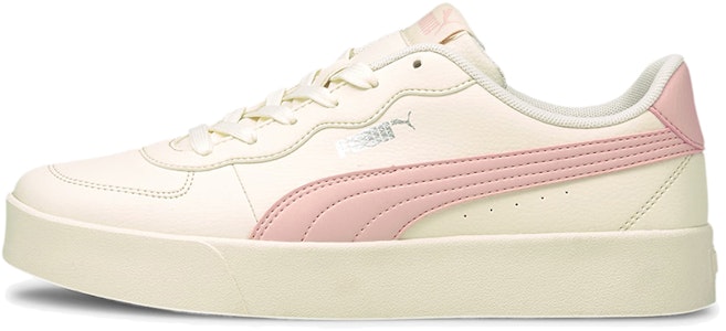 PUMA Skye Clean 低幫 板鞋 女款 米白粉 Buy PUMA Skye Clean 低幫 板鞋 女款 米白粉