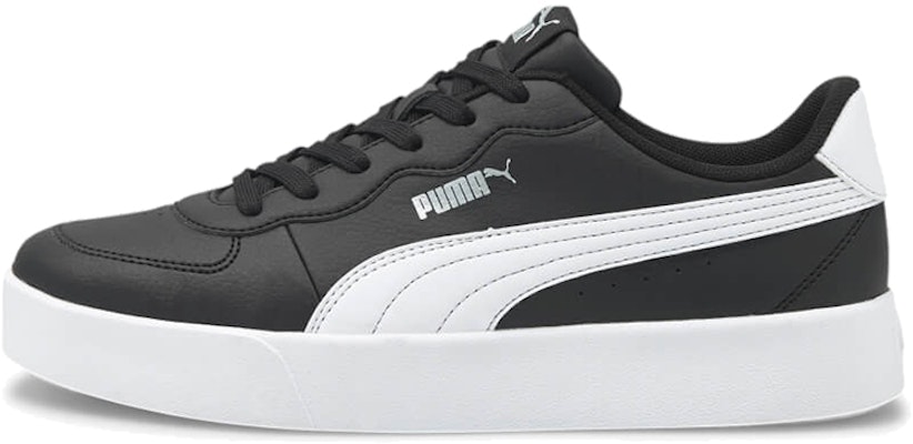 (Women) Puma Skye Clean Shoes Black/White 380147-01 Buy (Women) Puma Skye Clean Shoes Black/White 380147-01