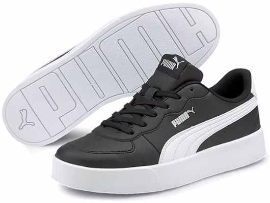(Women) Puma Skye Clean Shoes Black/White 380147-01 Purchase (Women) Puma Skye Clean Shoes Black/White 380147-01