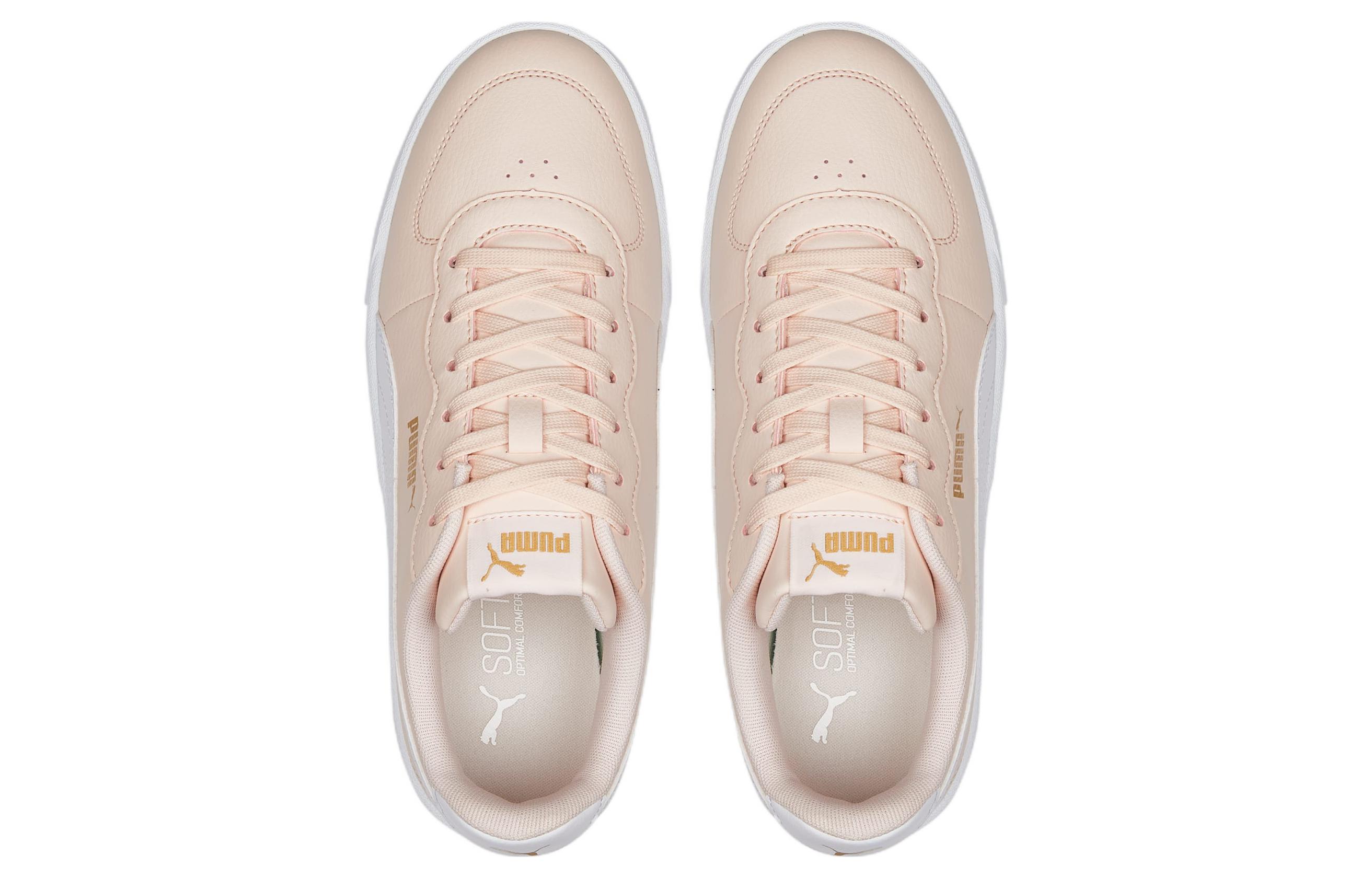 Shop PUMA Skye Clean 低幫 板鞋 女款 粉色