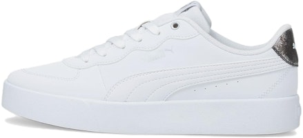 (Women) Puma Skye Clean 'Raw Metallic White' 383914-01 (Women) Puma Skye Clean 'Raw Metallic White' 383914-01