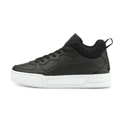 (W) Puma Skye Demi 'Black White Mid-Top'