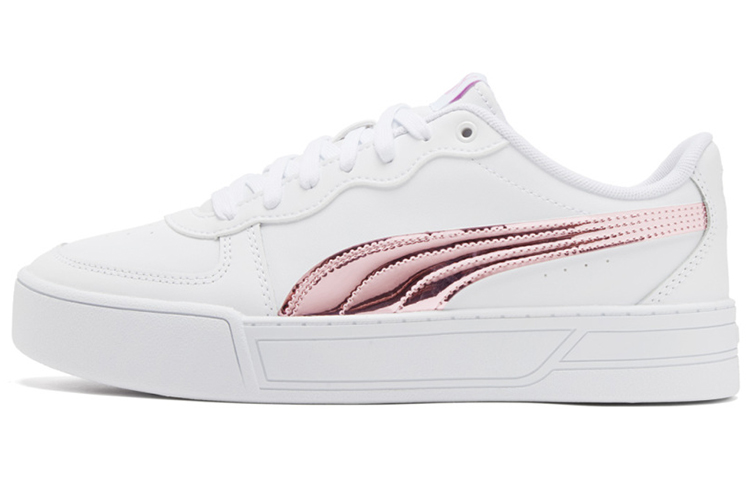 (Women) Puma Skye Iri 'White Pink' 385004-01