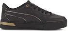 Order (W) Puma Skye Sepatu Kasual Hitam/Emas Metalik untuk Skateboard 374797-03