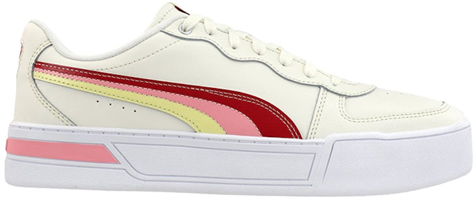 (W) Puma Skye Stripes Plataforma Zapatos Casual Blancos 375884-01 Order (W) Puma Skye Stripes Plataforma Zapatos Casual Blancos 375884-01