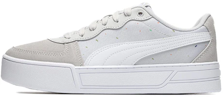 (Women) Puma Skye Stripes Platform Sneakers Grey 368883-02 (Women) Puma Skye Stripes Platform Sneakers Grey 368883-02