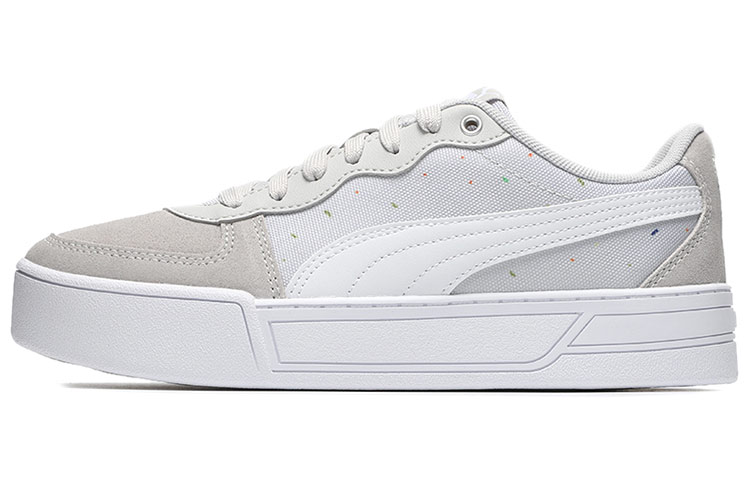 (Women) Puma Skye Stripes Platform Sneakers Grey 368883-02