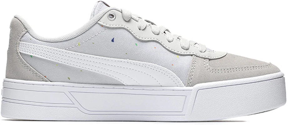 (W) Puma Skye Stripes Platform Sneakers Grigio 368883-02 Order (W) Puma Skye Stripes Platform Sneakers Grigio 368883-02