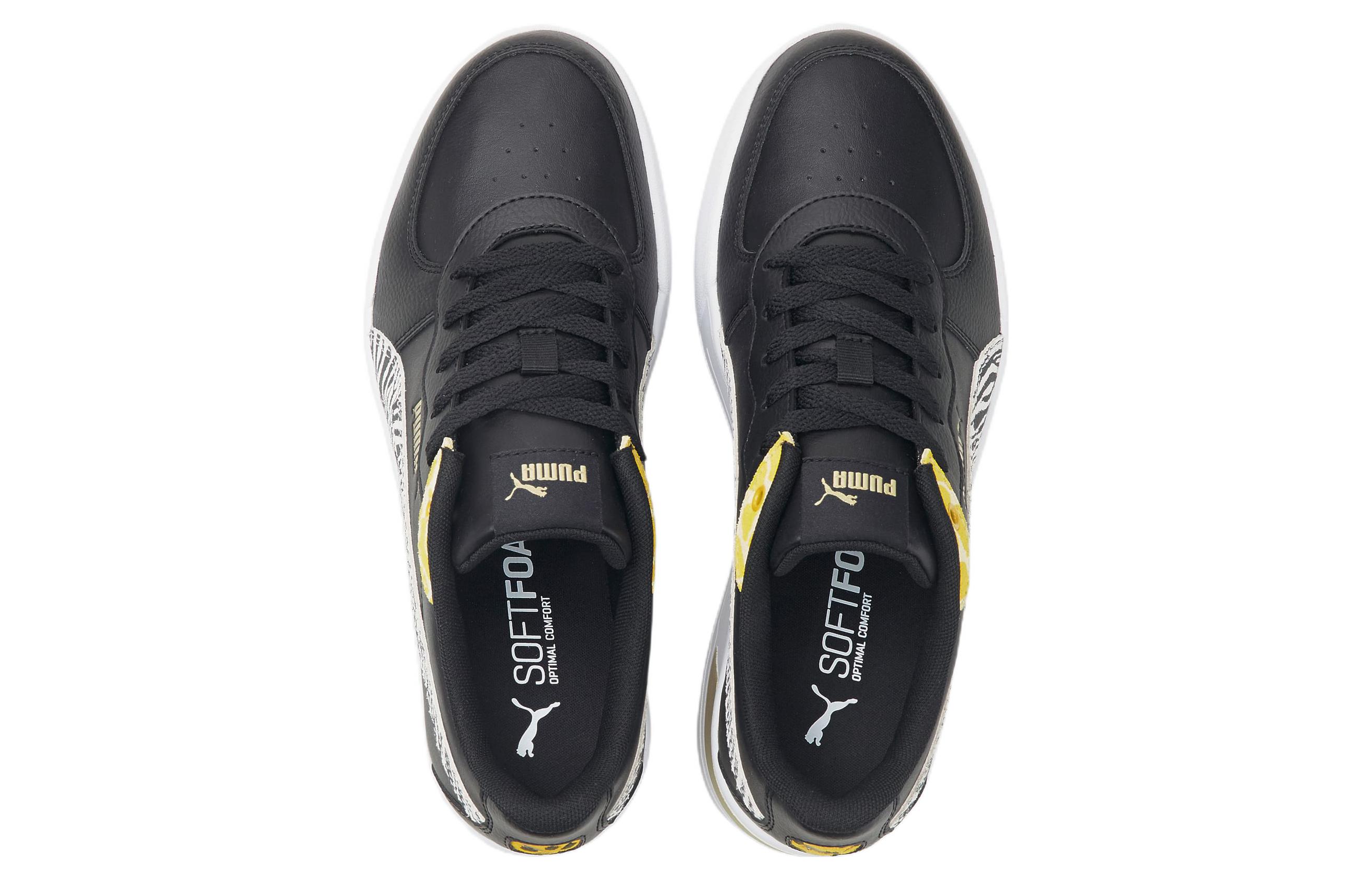 Lookbook (W) Puma Skye Wedge 'Safari Hitam Putih Kuning' 383868-02