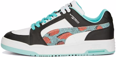 (Women) Puma Slipstream Lo 'White Black Green' 390420-01 (Women) Puma Slipstream Lo 'White Black Green' 390420-01