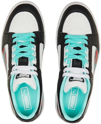 彪馬 Slipstream Lo Btw 防滑耐磨 低筒 板鞋 女款 白黑綠 Shop 彪馬 Slipstream Lo Btw 防滑耐磨 低筒 板鞋 女款 白黑綠