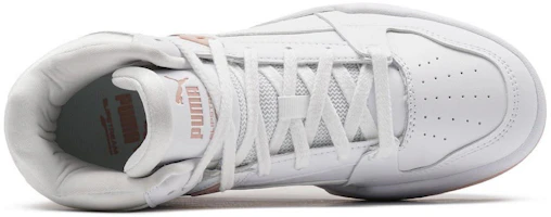 Lookbook Puma Slipstream 中筒板鞋 女款 白粉色