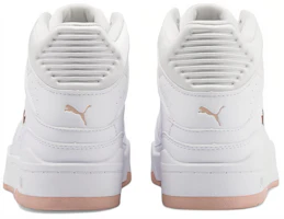 Shop Puma Slipstream 中筒板鞋 女款 白粉色