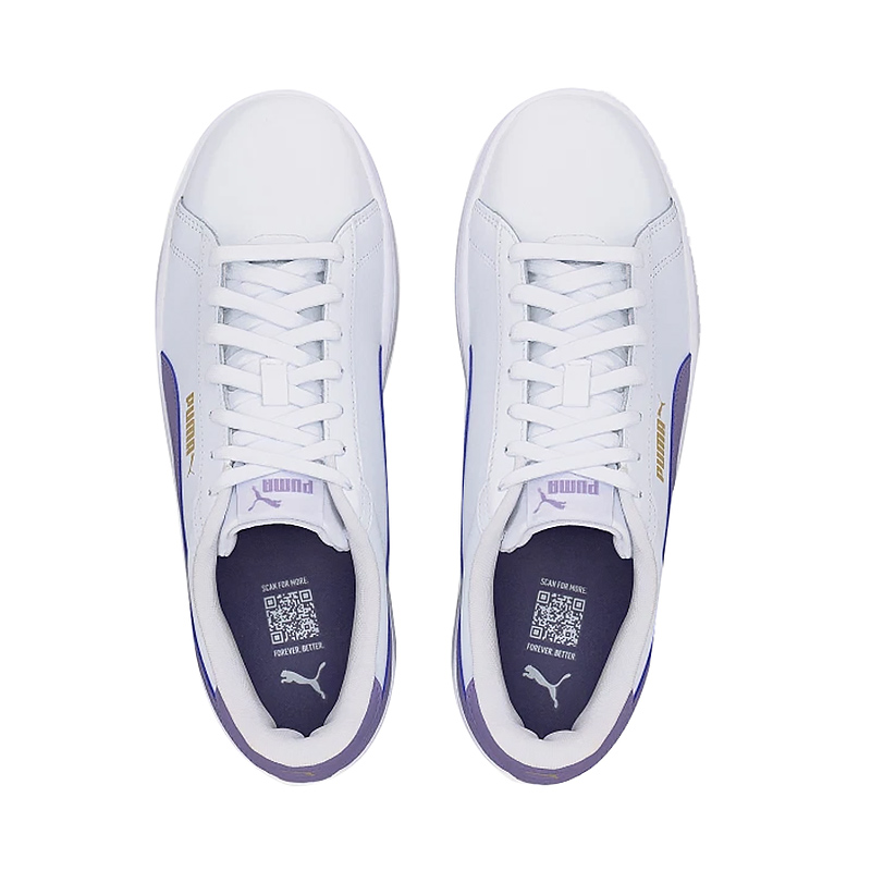 Sizing (W) Puma Smash 3.0 Sneakers in Pelle Bianche e Multicolore 39098736
