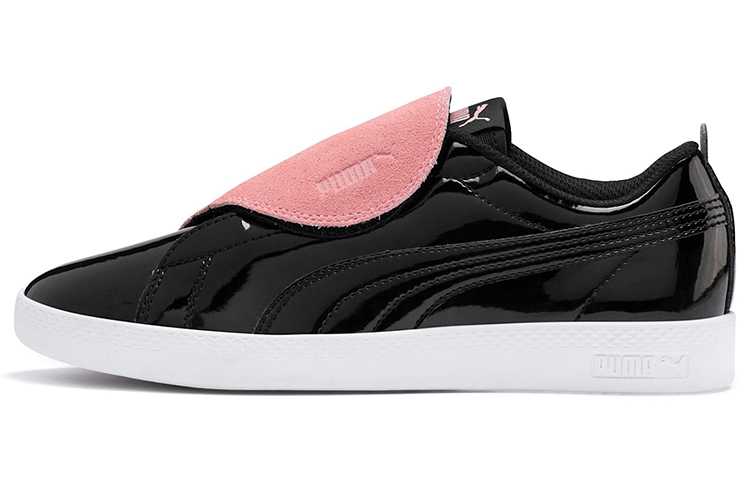 (W) Puma Smash Bff Trainers Black/Pink
