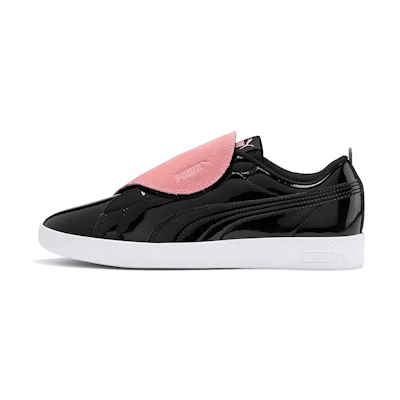 (W) Puma Smash Bff Trainers Black/Pink