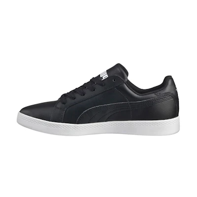 (W) Puma Smash Black/White