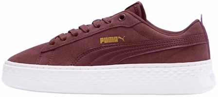 Puma Smash Platform SD Casual Board Shoes Red 366488-11 Puma Smash Platform SD Casual Board Shoes Red 366488-11