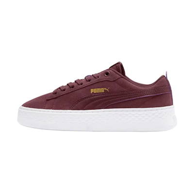 Puma Smash Platform SD Casual Board Shoes Red