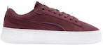 Order Puma Smash Platform SD Kasut Kasual Luncur Merah 366488-11