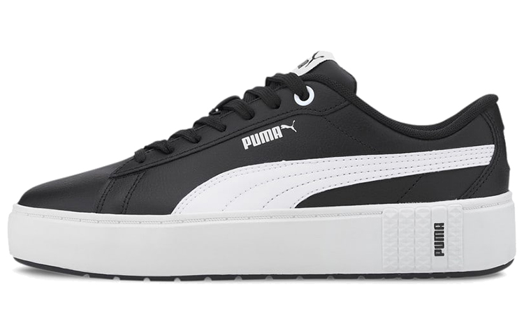 (W) Puma Smash Platform Black/White