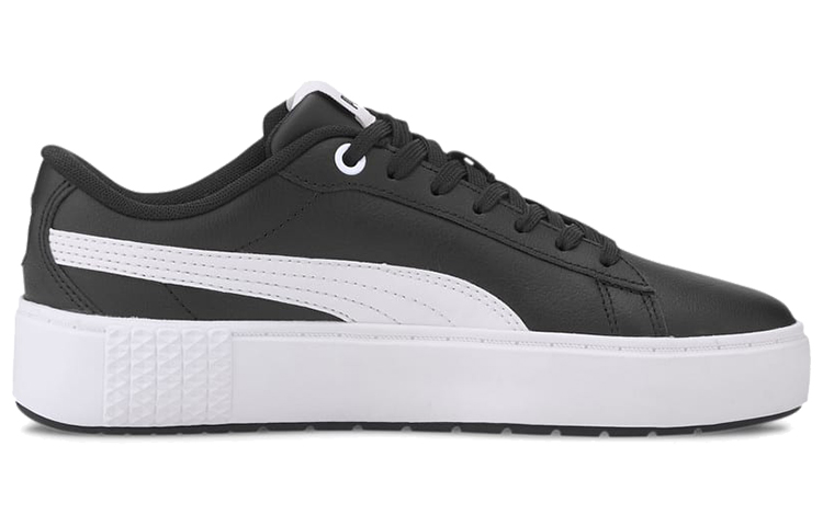 (W) Puma Smash Platform Black/White 圖 2
