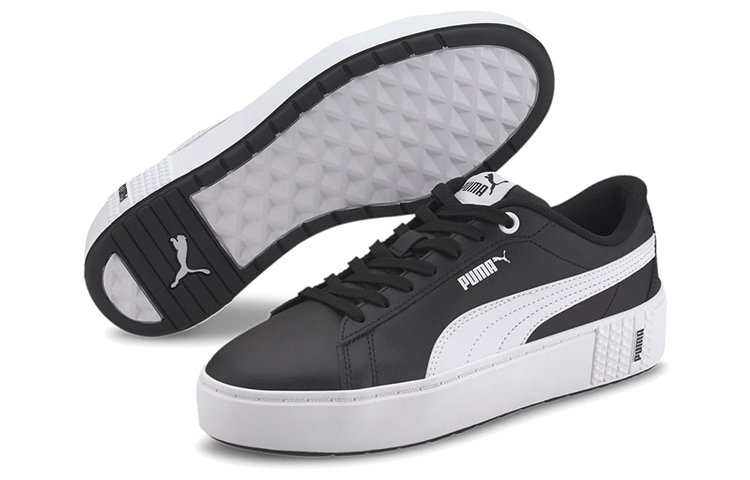 (W) Puma Smash Platform Black/White 圖 5