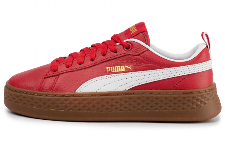Buy (W) プーマ スマッシュ プラットフォーム レッド (カジュアル) 366926-02