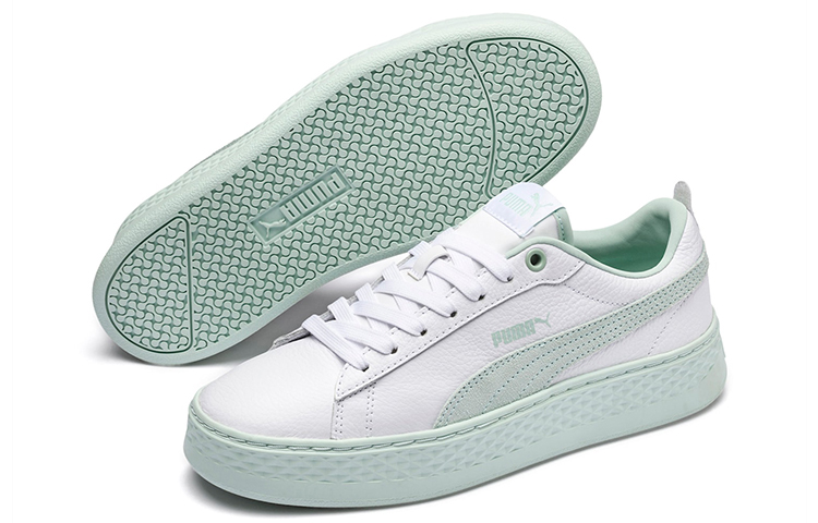 (W) Puma Smash Platform /Green 'White' 圖 3